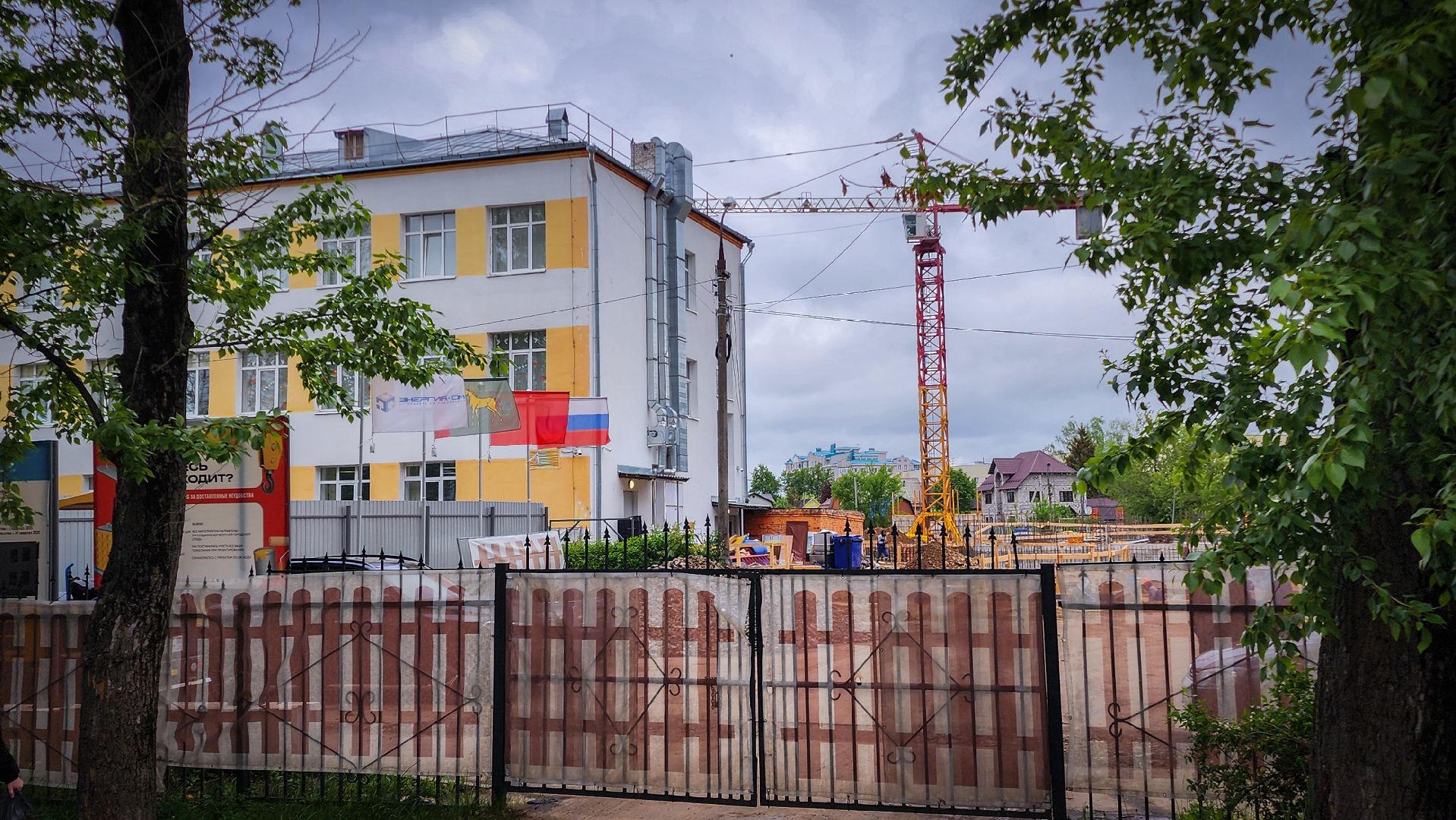 бронницы, пристройка к лицею, строительство нового корпуса лицея,