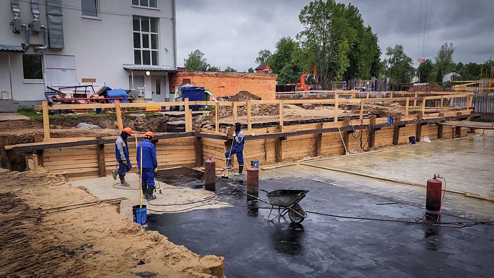 бронницы, пристройка к лицею, строительство нового корпуса лицея,