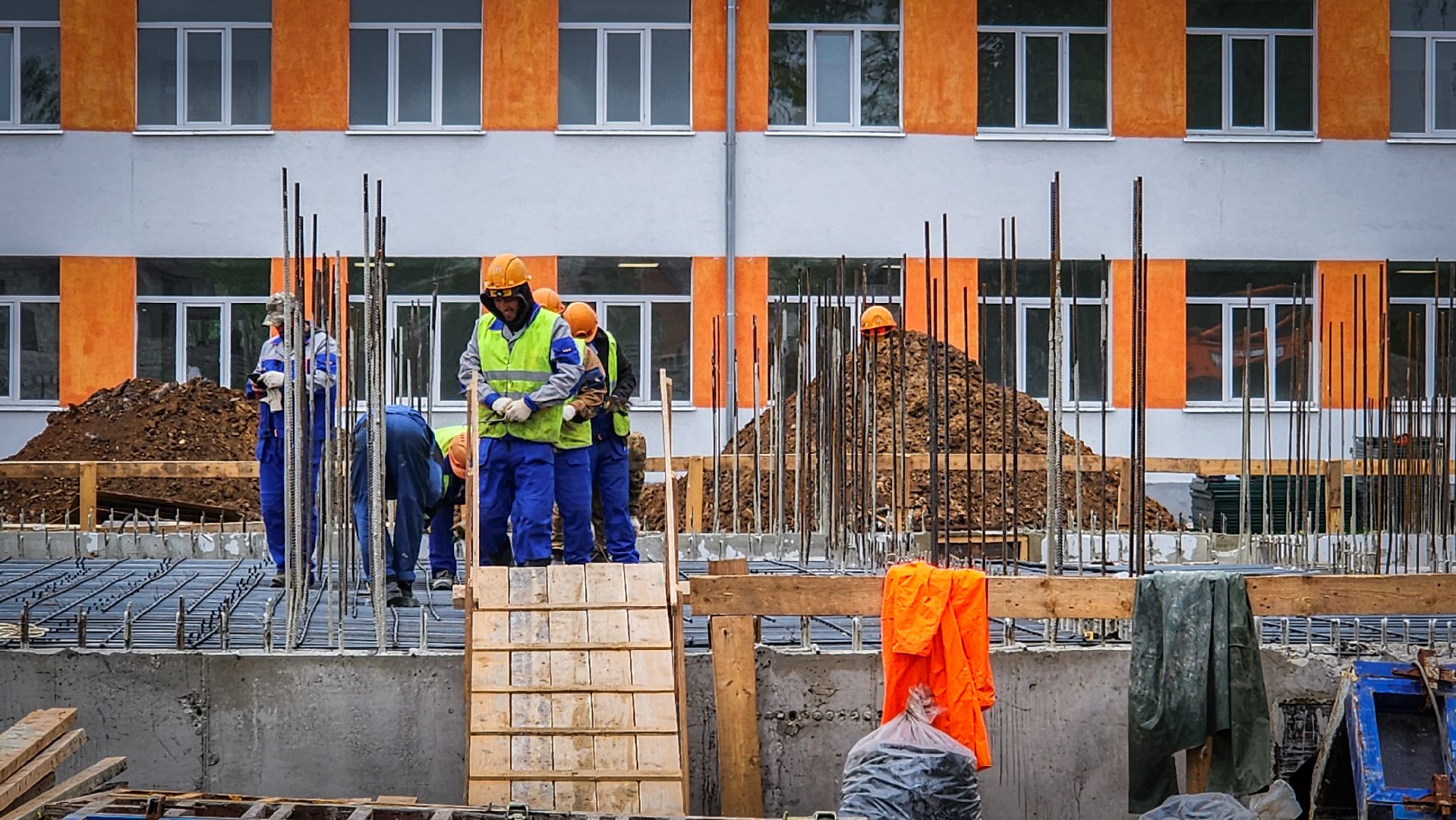 бронницы, пристройка к лицею, строительство нового корпуса лицея,