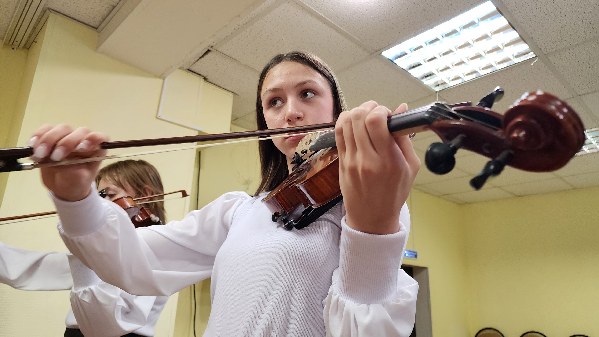 кашира, дши, скрипка, конкурс,  80 лет победы, одаренные дети,