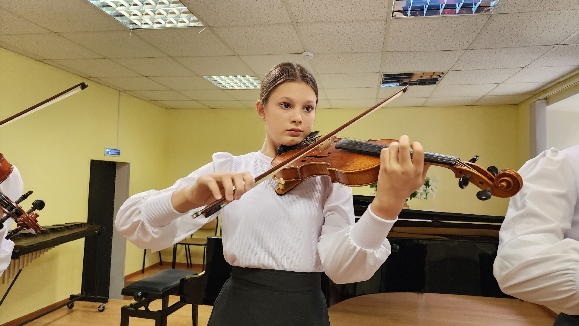 кашира, дши, скрипка, конкурс,  80 лет победы, одаренные дети,