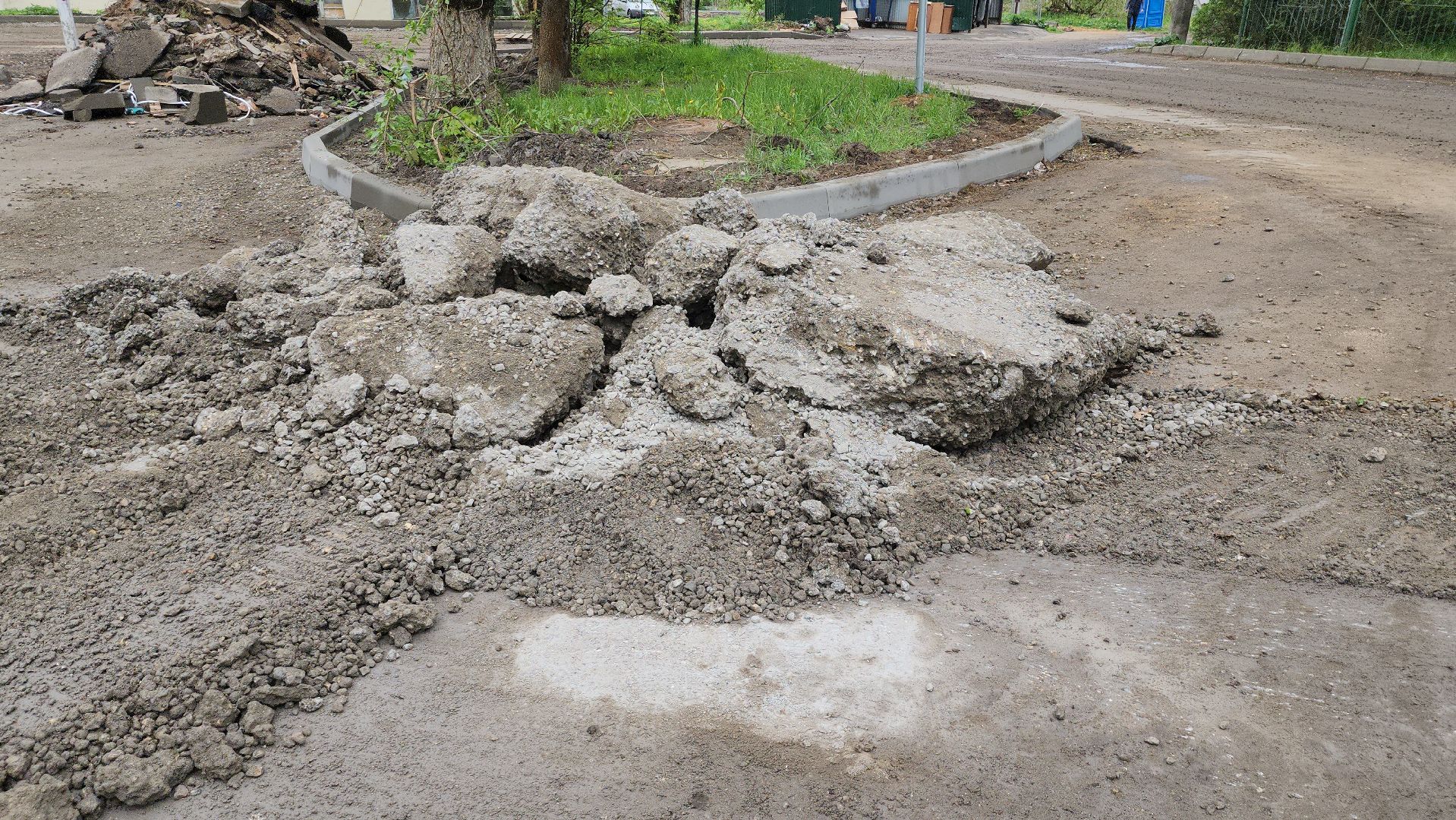 фряново, благоустройство двора, щёлково,