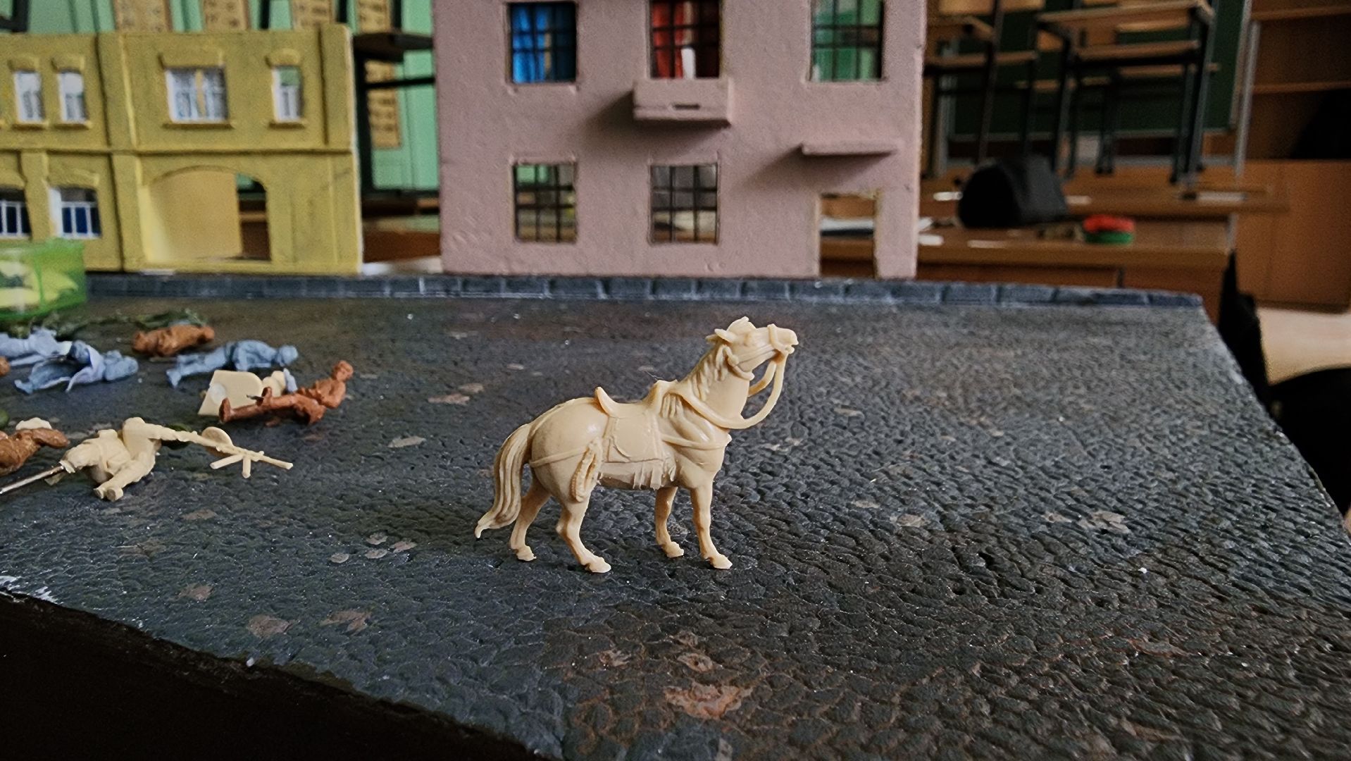 кашира, школа, диорама, битва за москву, история, моделизм,