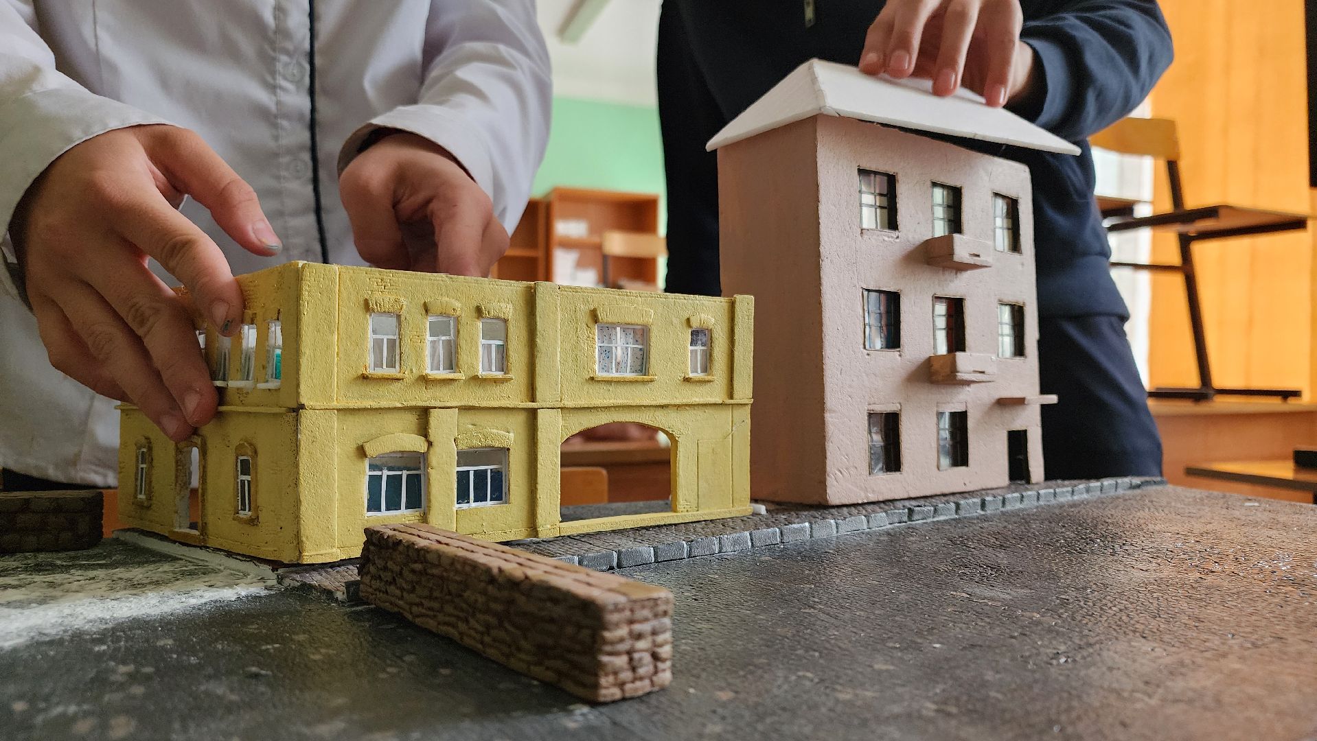 кашира, школа, диорама, битва за москву, история, моделизм,