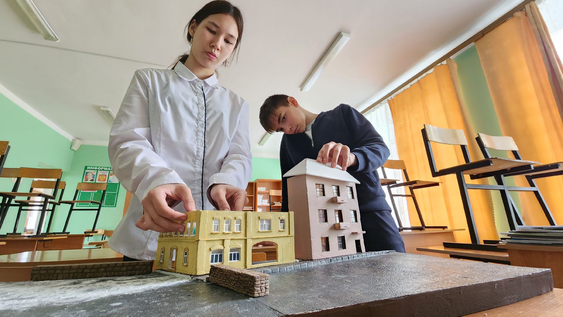 кашира, школа, диорама, битва за москву, история, моделизм,