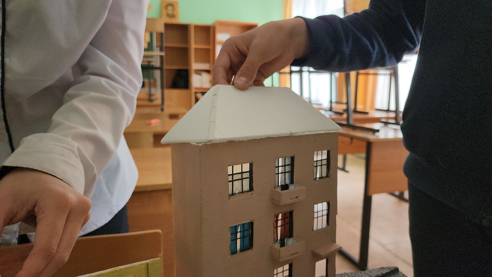 кашира, школа, диорама, битва за москву, история, моделизм,