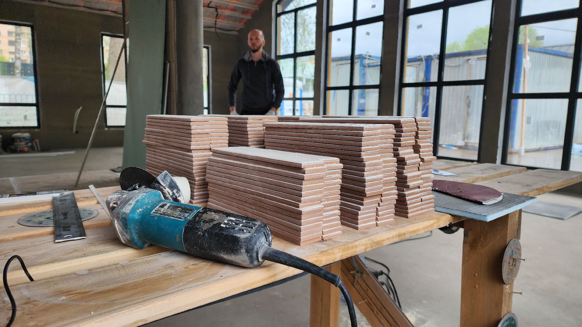 павильон кафе, павильон проката, Парк, Лобня, внутренняя отделка,