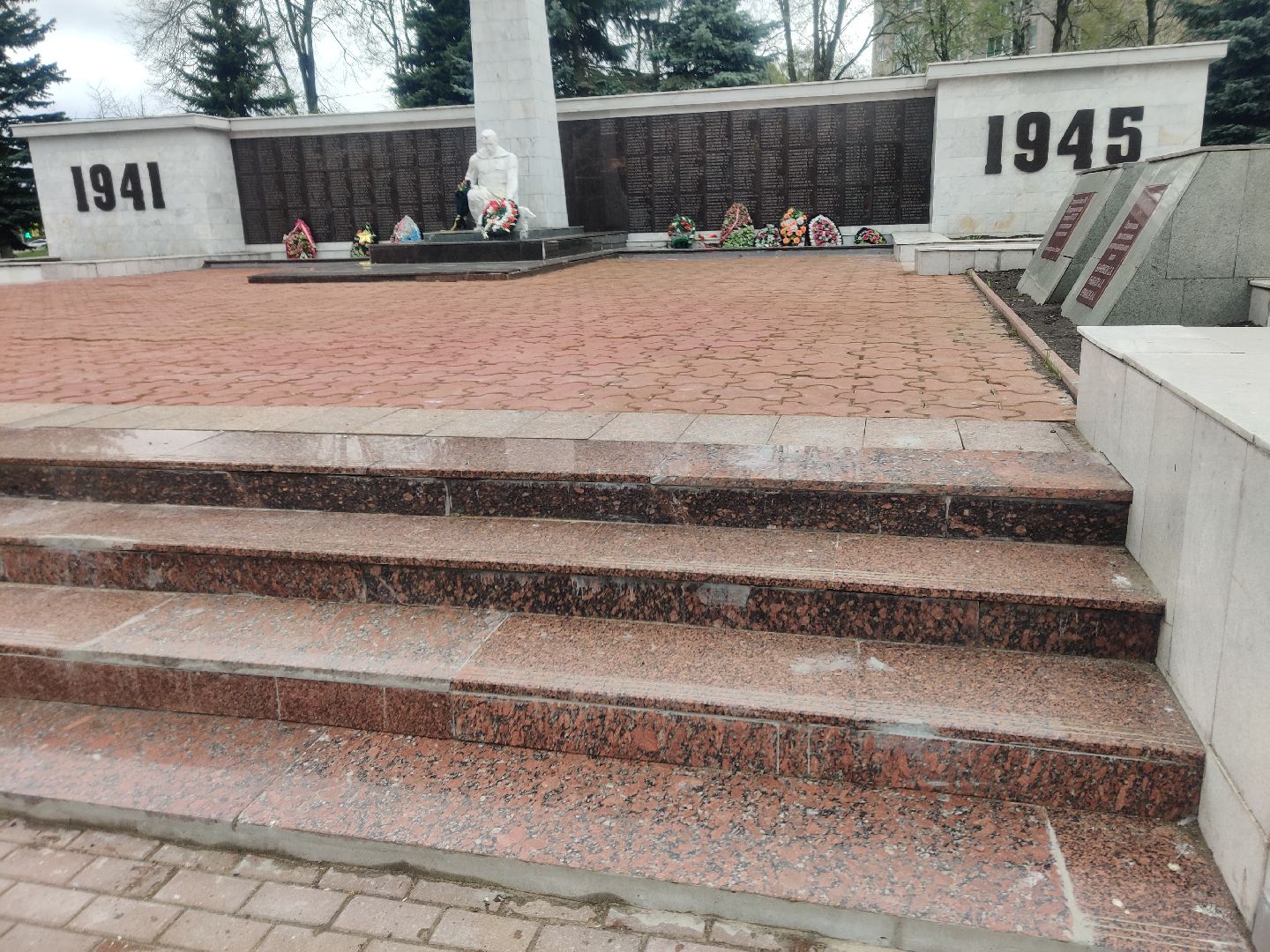 Красноармейск, Пушкинский, благоустройство, Площадь Победы