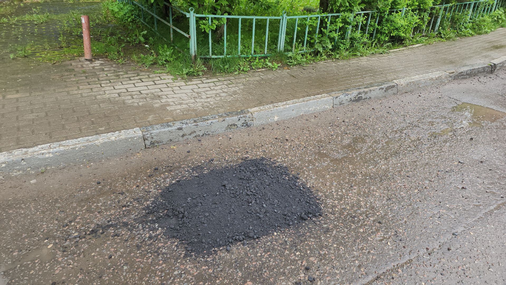 ивантеевка, коммунальная служба, ямочный ремонт, асфальтовое покрытие, спецтехника, ремонт дорог,