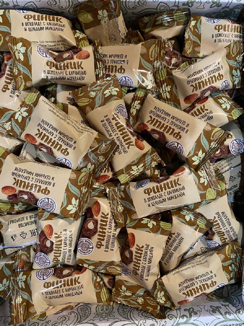 чехов, улица литейная, компания орбита, кондитерское производство, продукты здорового питания, орехи и сухофрукты, новая линейка продукции, финики с миндалем в глазури, вкус карамели, белый молочный темный шоколад,