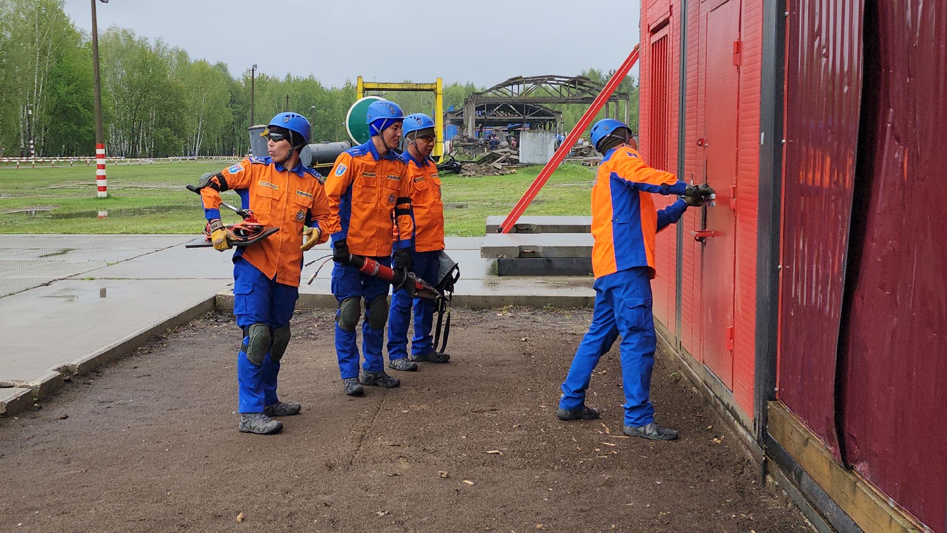 учения спасателей, корпус сил и средств стран снг,   МЧС, ногинск, богородский городской округ,