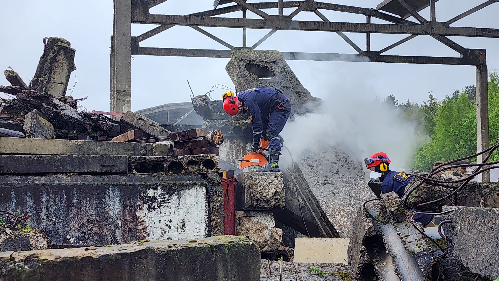учения спасателей, корпус сил и средств стран снг,   МЧС, ногинск, богородский городской округ,