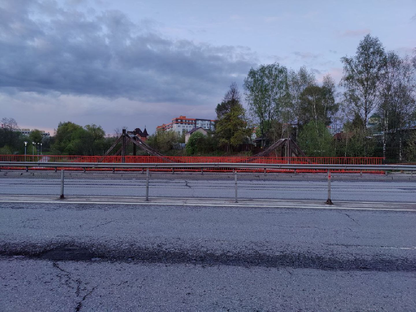 благоустройство, мост, Нахабино