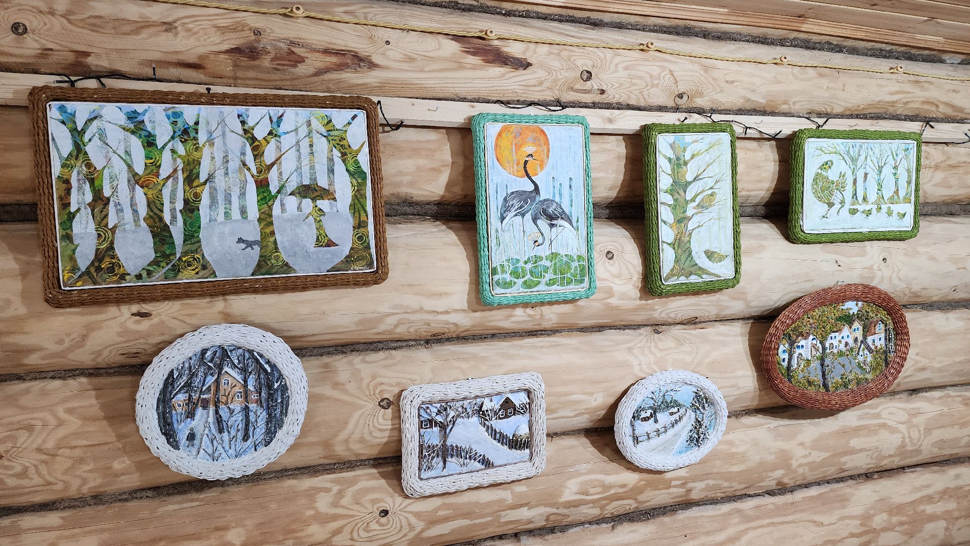 кашира, выставка картин, дом творчества имени бориса щукина, лето , животные, прикладное искусство, живопись, пэчворк,