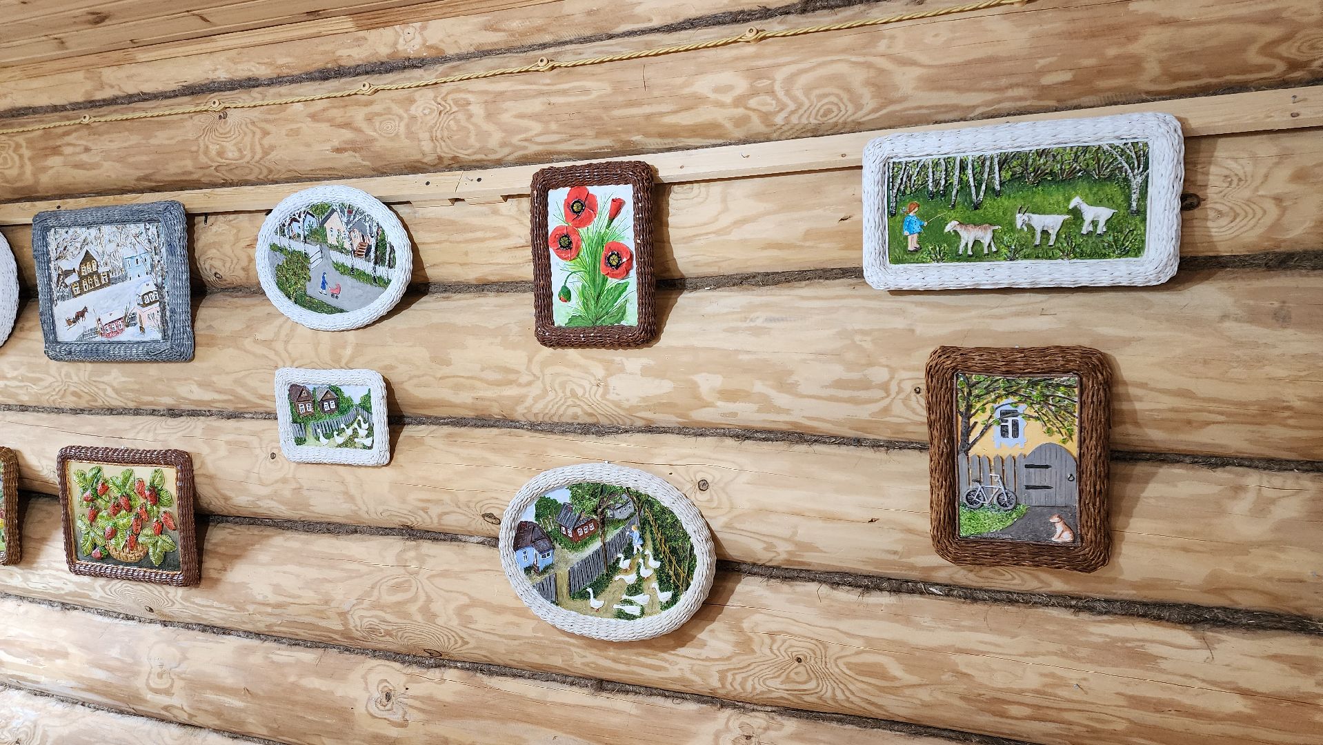 кашира, выставка картин, дом творчества имени бориса щукина, лето , животные, прикладное искусство, живопись, пэчворк,