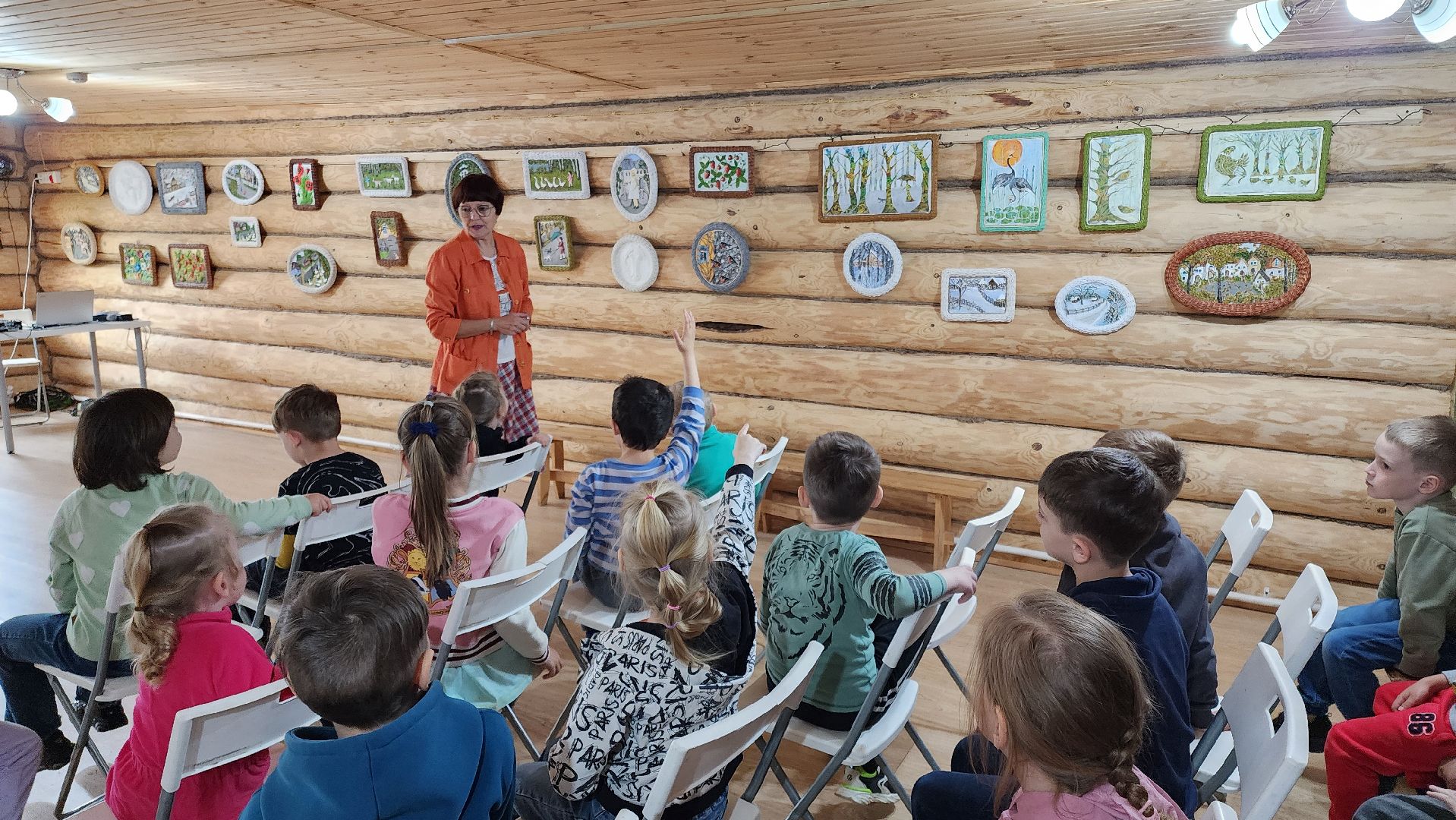 кашира, выставка картин, дом творчества имени бориса щукина, лето , животные, прикладное искусство, живопись, пэчворк,