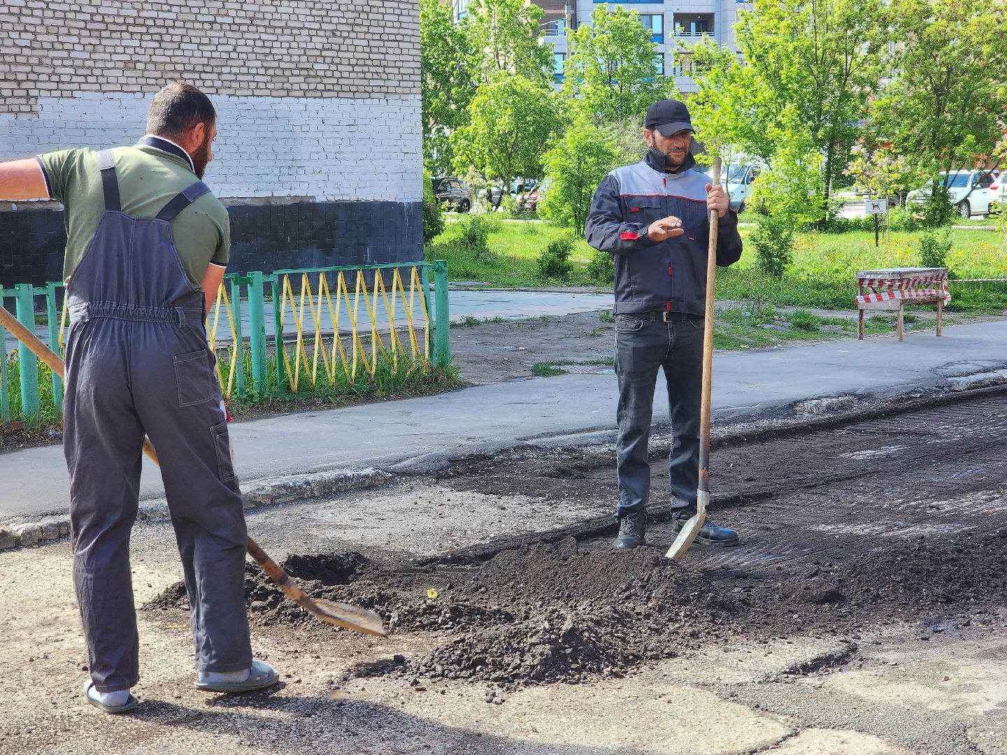 дубна, ремонт дорог, дорожные работы,