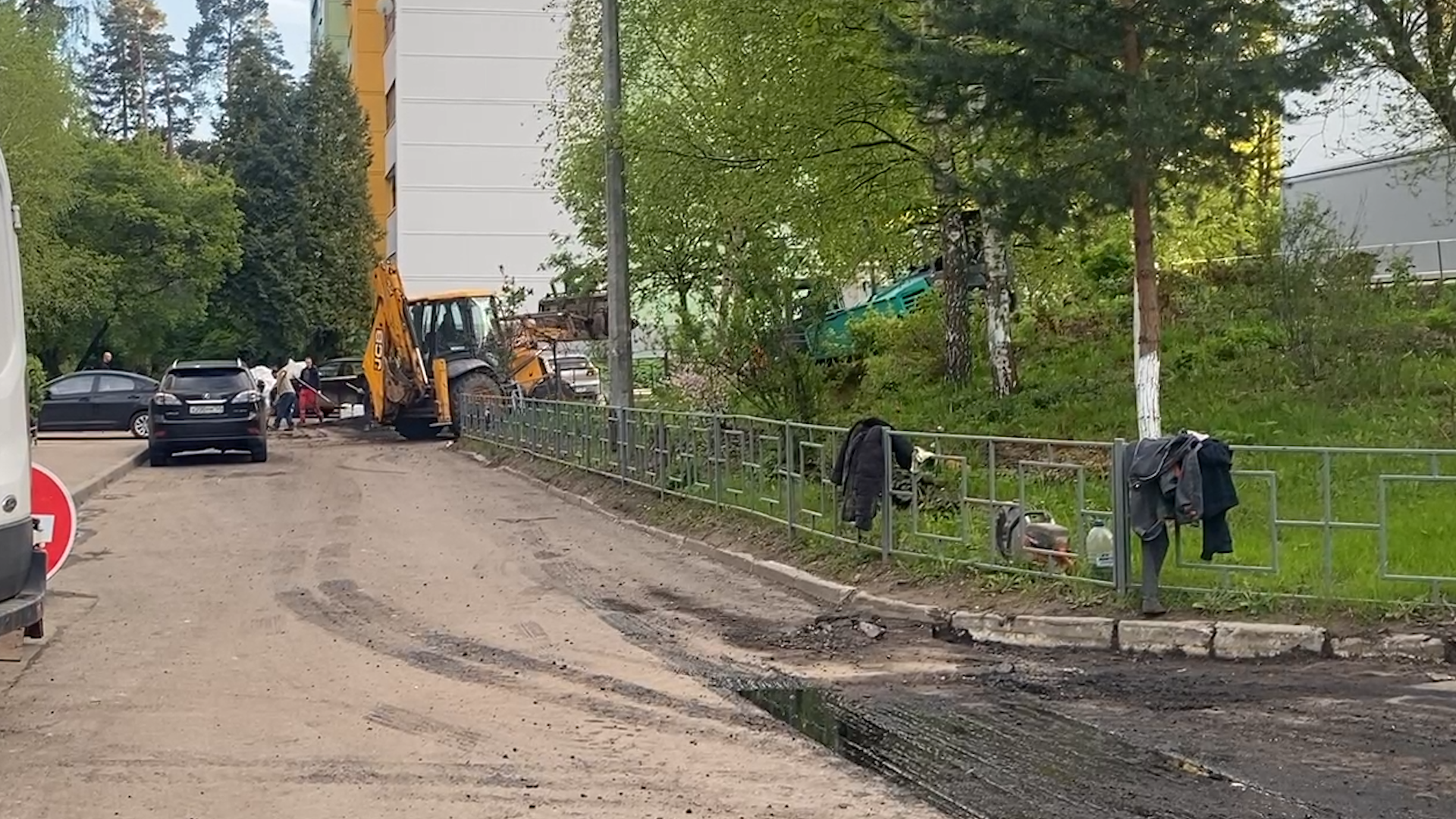 власиха заозерный, ремонт дорог, асфальтирование, межквартальные дороги, ямочный ремон,