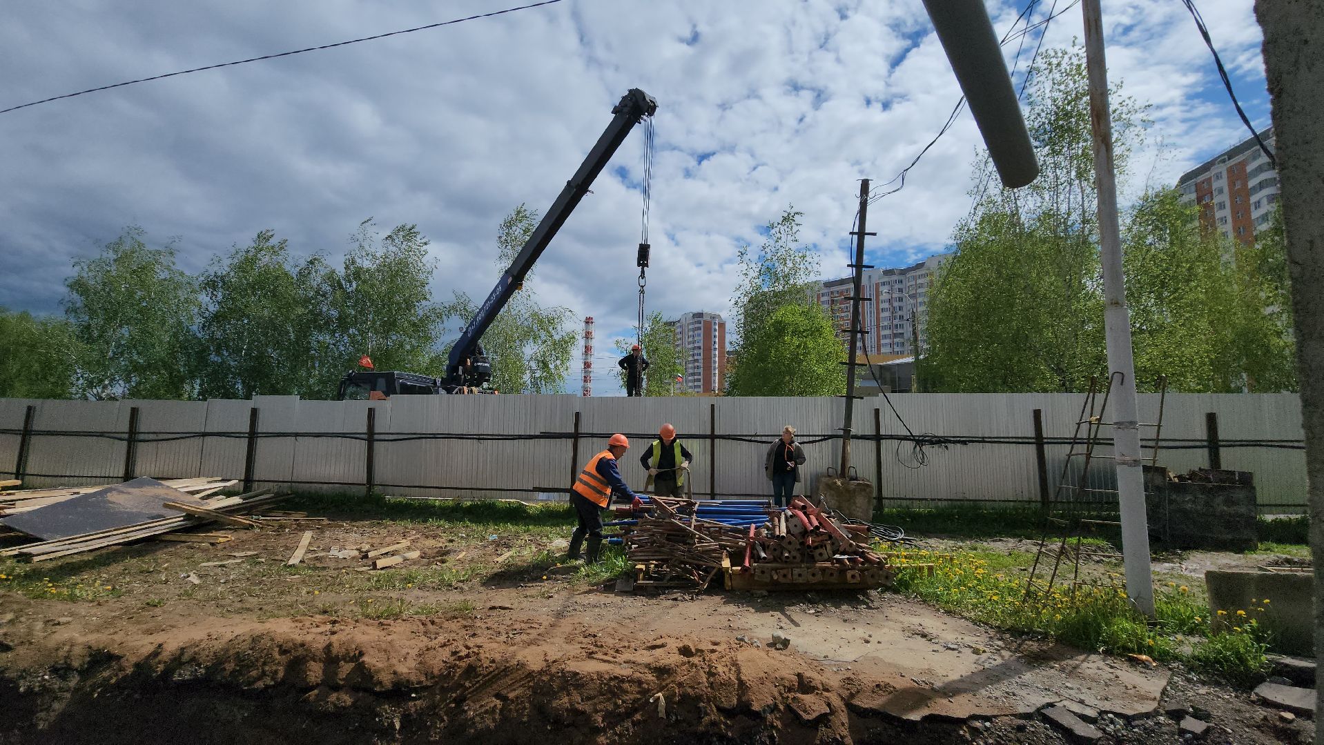 фок в лобне, фок с бассейном, Лобня, Строительство ,