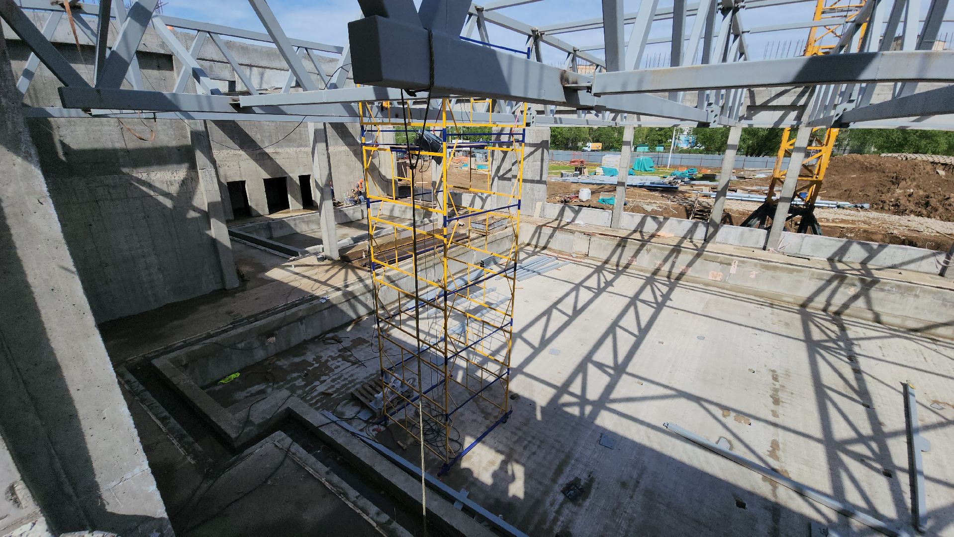 фок в лобне, фок с бассейном, Лобня, Строительство ,