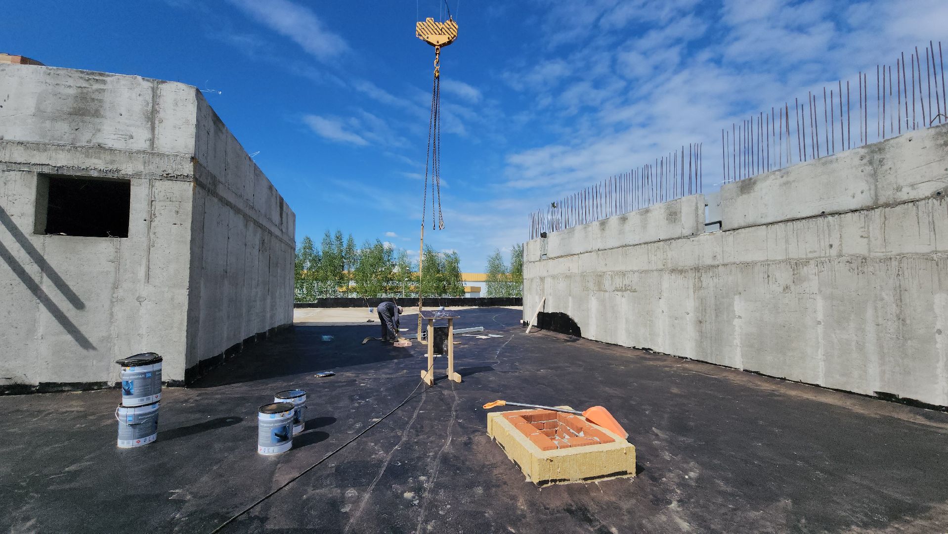 фок в лобне, фок с бассейном, Лобня, Строительство ,