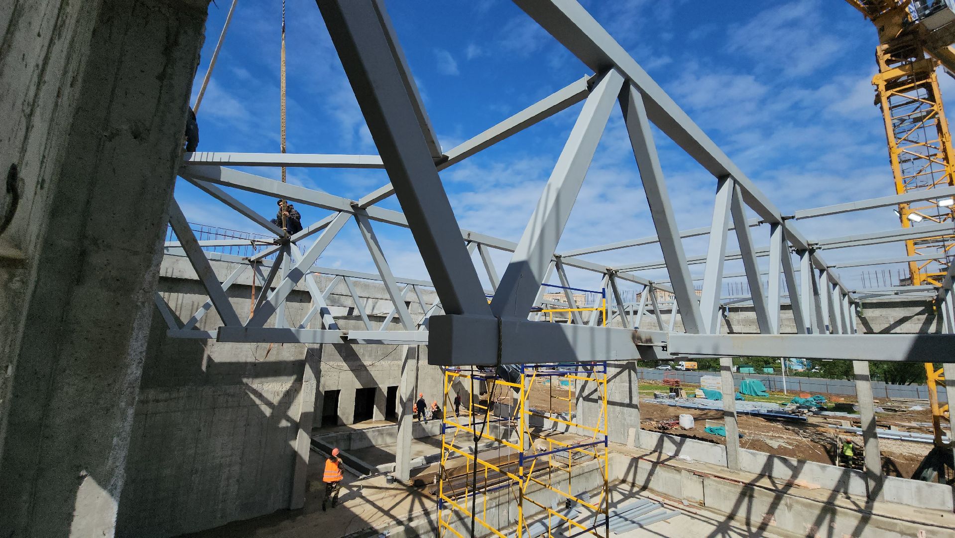 фок в лобне, фок с бассейном, Лобня, Строительство ,