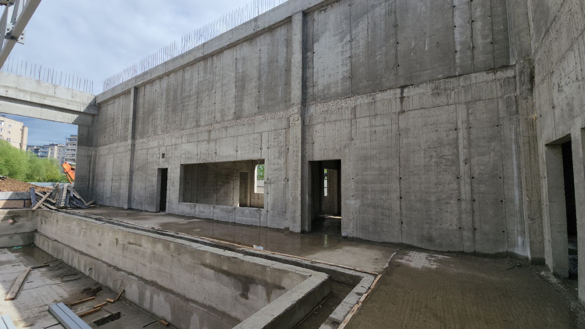 фок в лобне, фок с бассейном, Лобня, Строительство ,