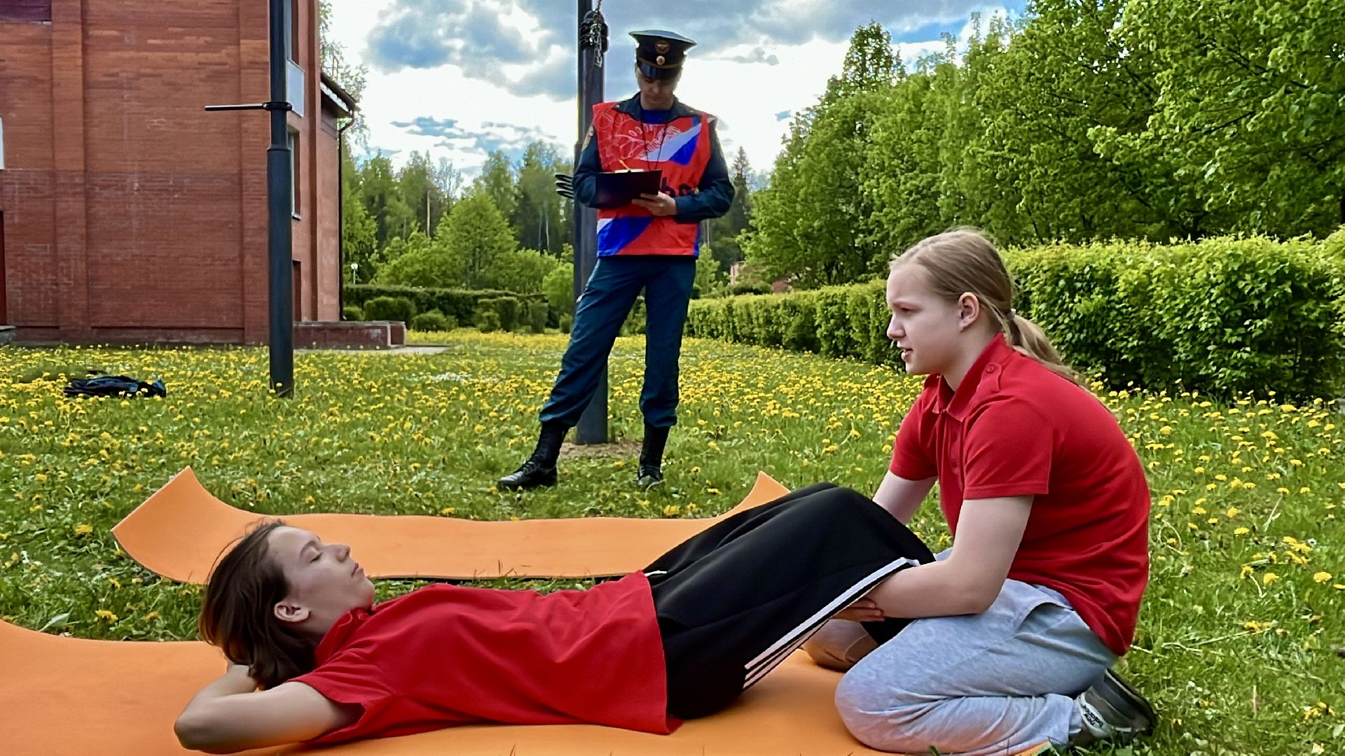 наро-фоминский городской округ, ДОЛ Литвиново, Школа безопасности , Движение первых московской области, главное управление МЧС России по Московской области ,