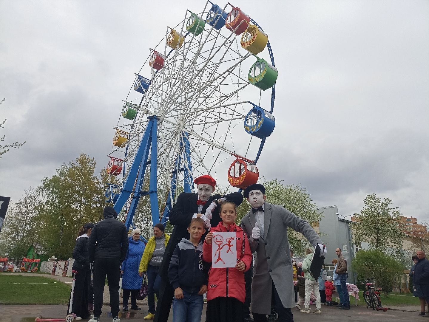 Серпухов, Подмосковье, первомай, парк, семья, дети