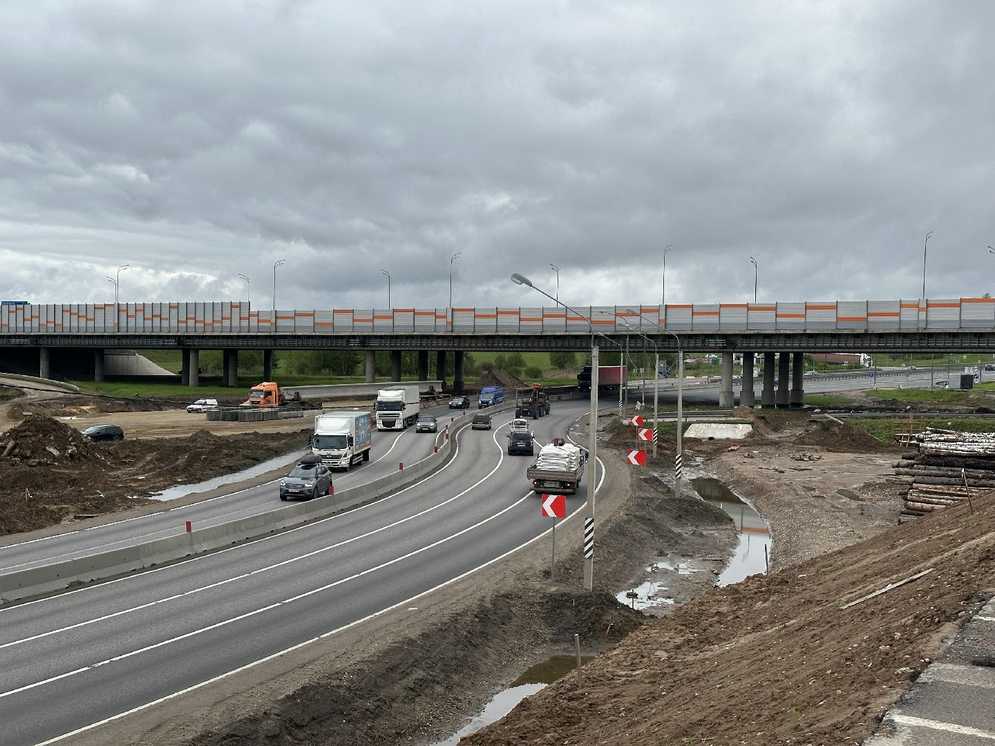 М-8 Холмогоры, пушкинский городской округ, дороги,