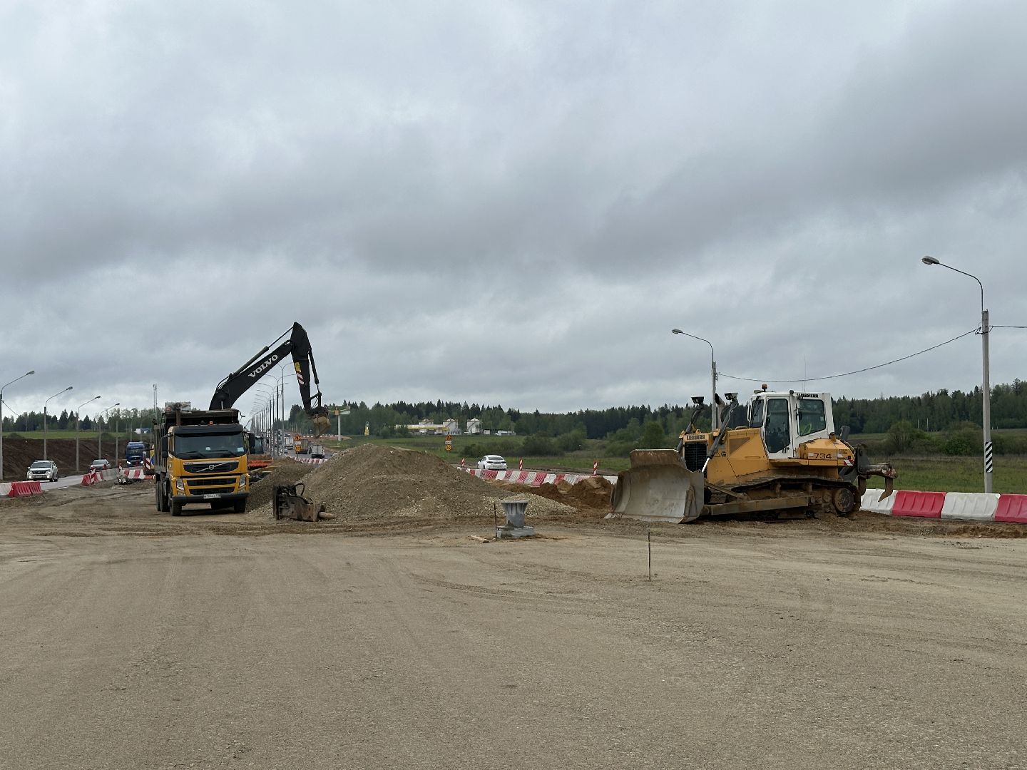 М-8 Холмогоры, пушкинский городской округ, дороги,