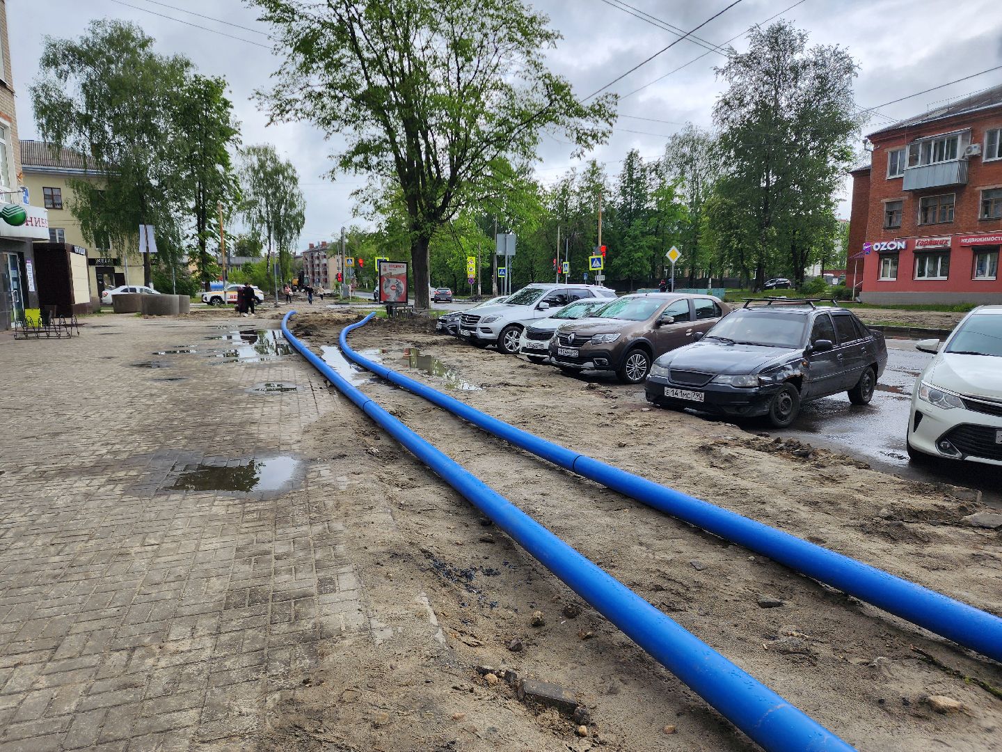 модернизация коммунальной инфраструктуры, вода в Шатуре, Шатура, замена труб хвс,