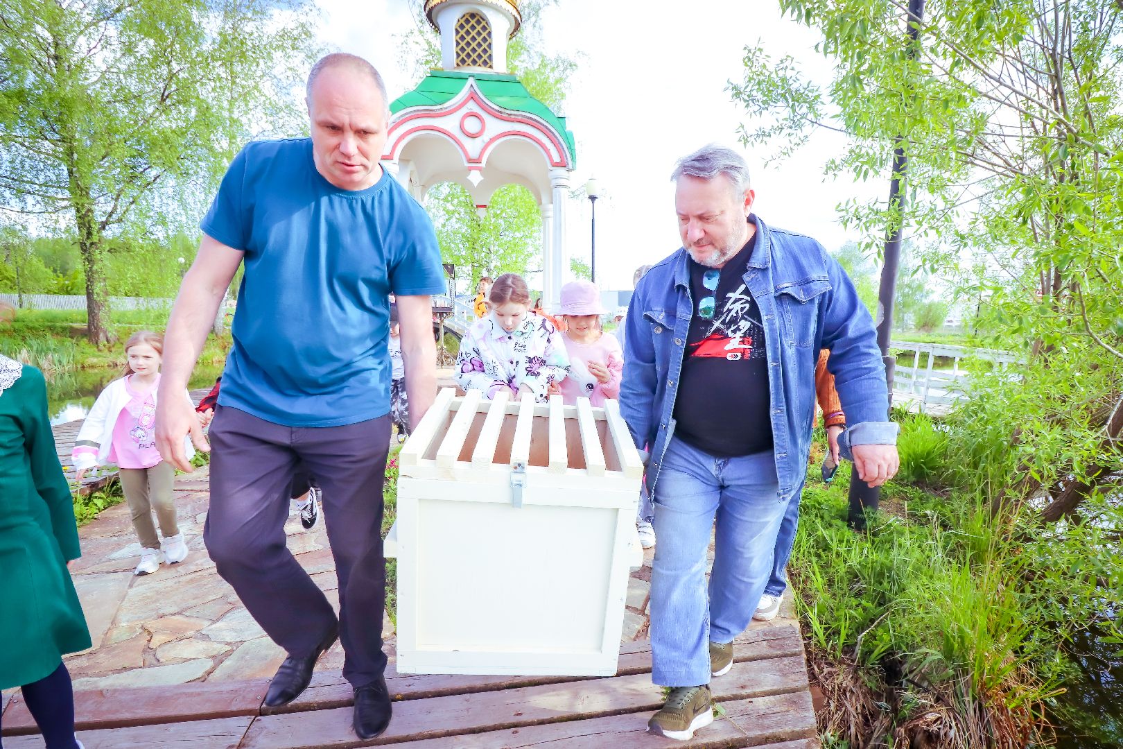 клин, общество, экология, лебеди, парки подмосковья,