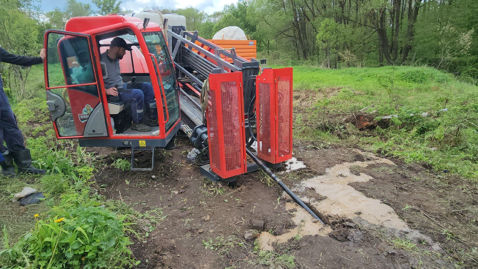 серпухов, газификация деревни, деревня калугино,