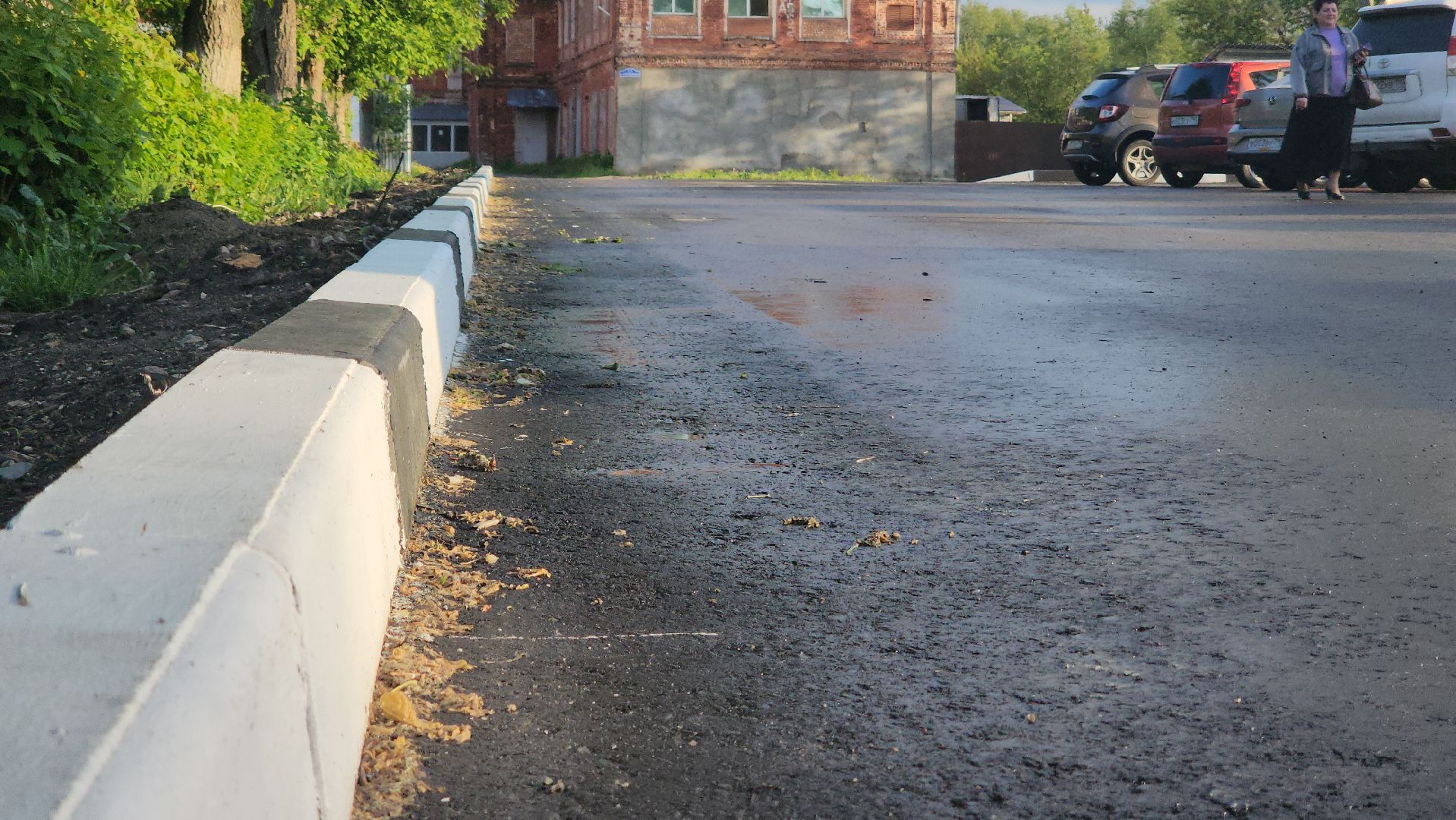 парк, павловский посад, парковка,