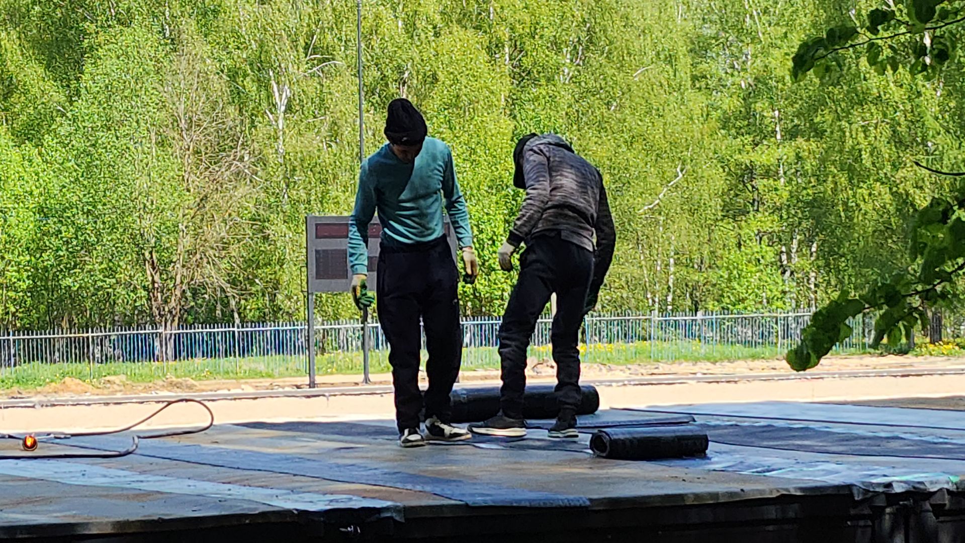 волоколамск, ремонт стадиона, спорт в подмосковье,