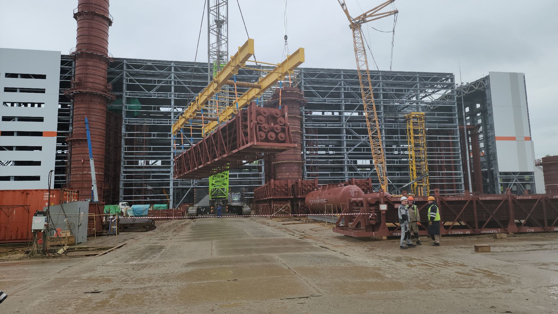 кашира, строительство, электростанция, каширская грэс, турбина, генератор,