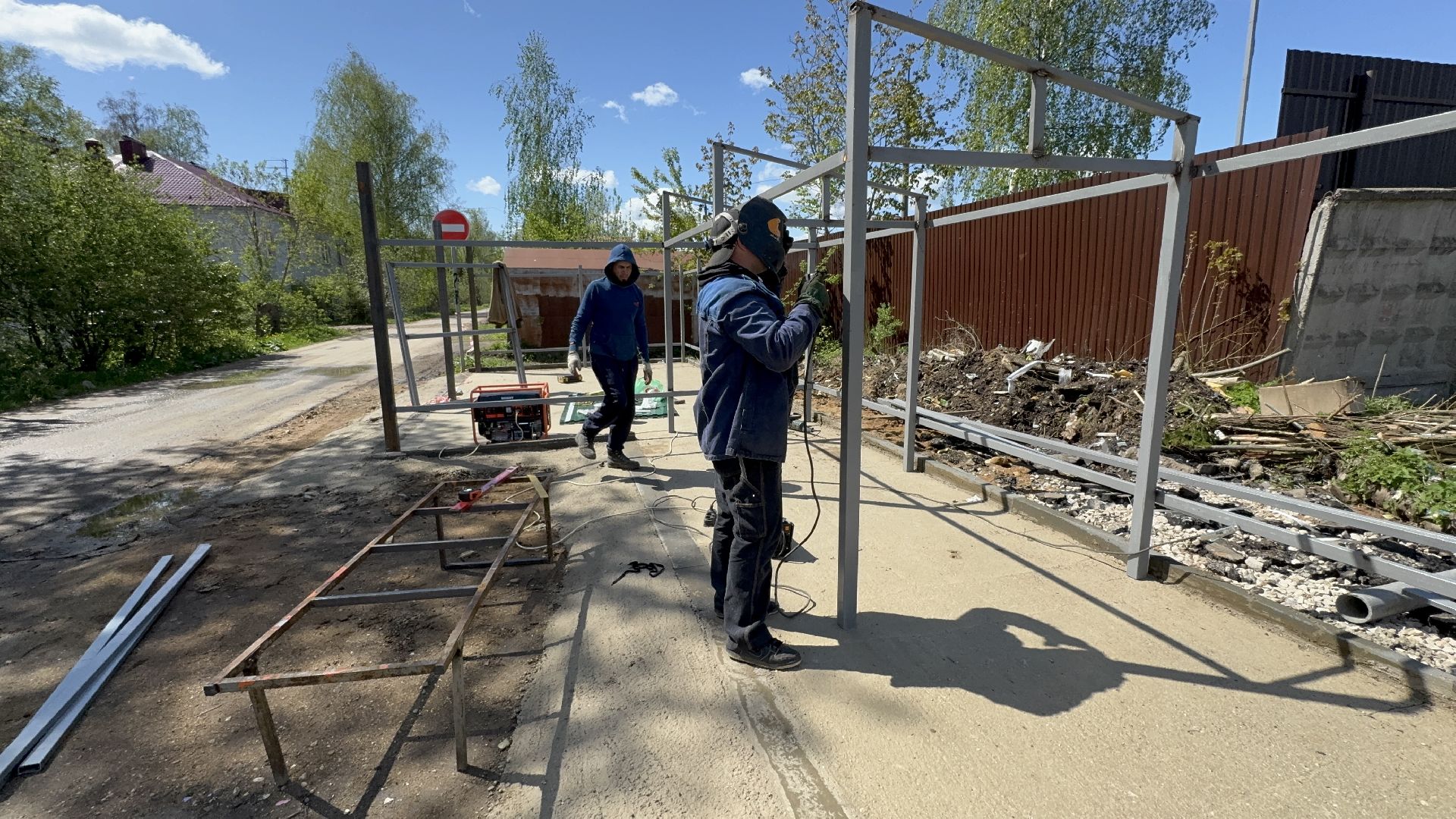 солнечногорск, контейнерная площадка, модернизация, работы, жители,