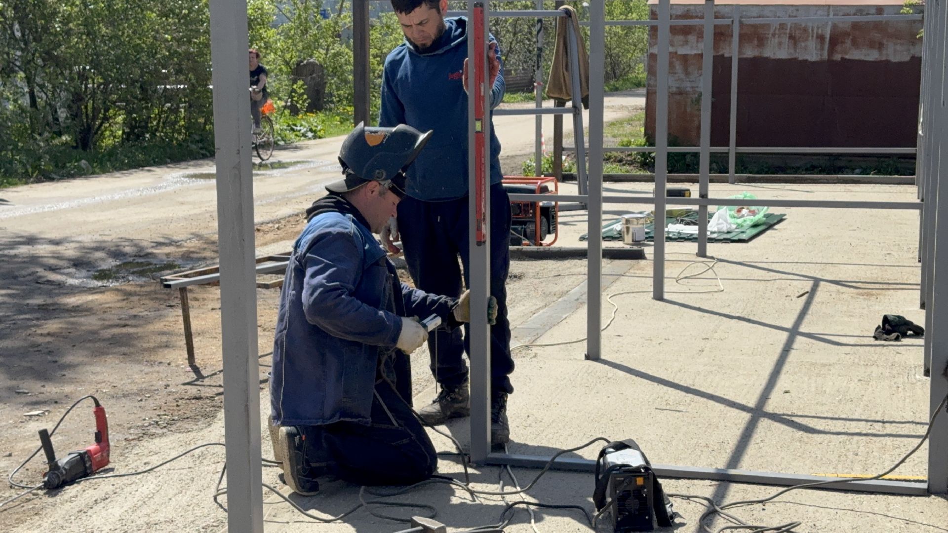 солнечногорск, контейнерная площадка, модернизация, работы, жители,