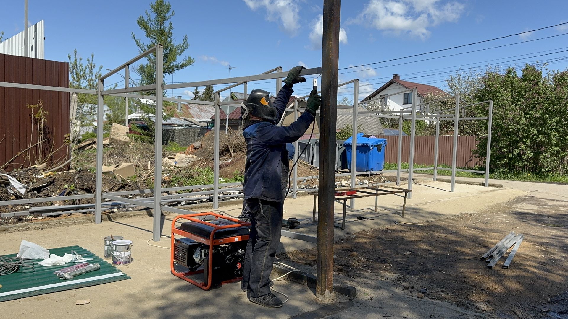 солнечногорск, контейнерная площадка, модернизация, работы, жители,