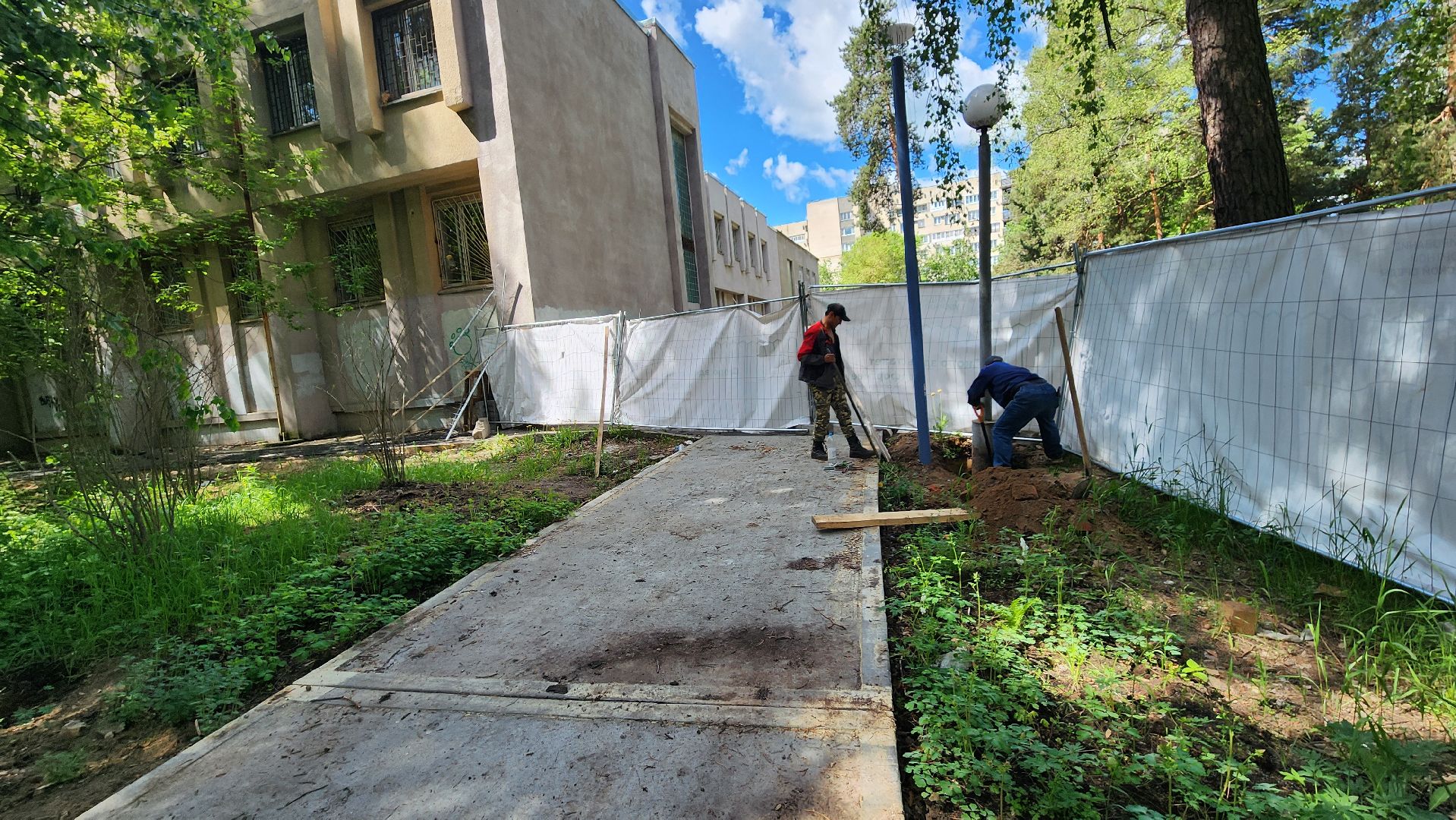 протвино, реконструкция парка сказка, строительство,