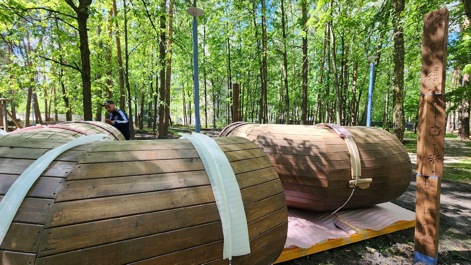 протвино, реконструкция парка сказка, строительство,