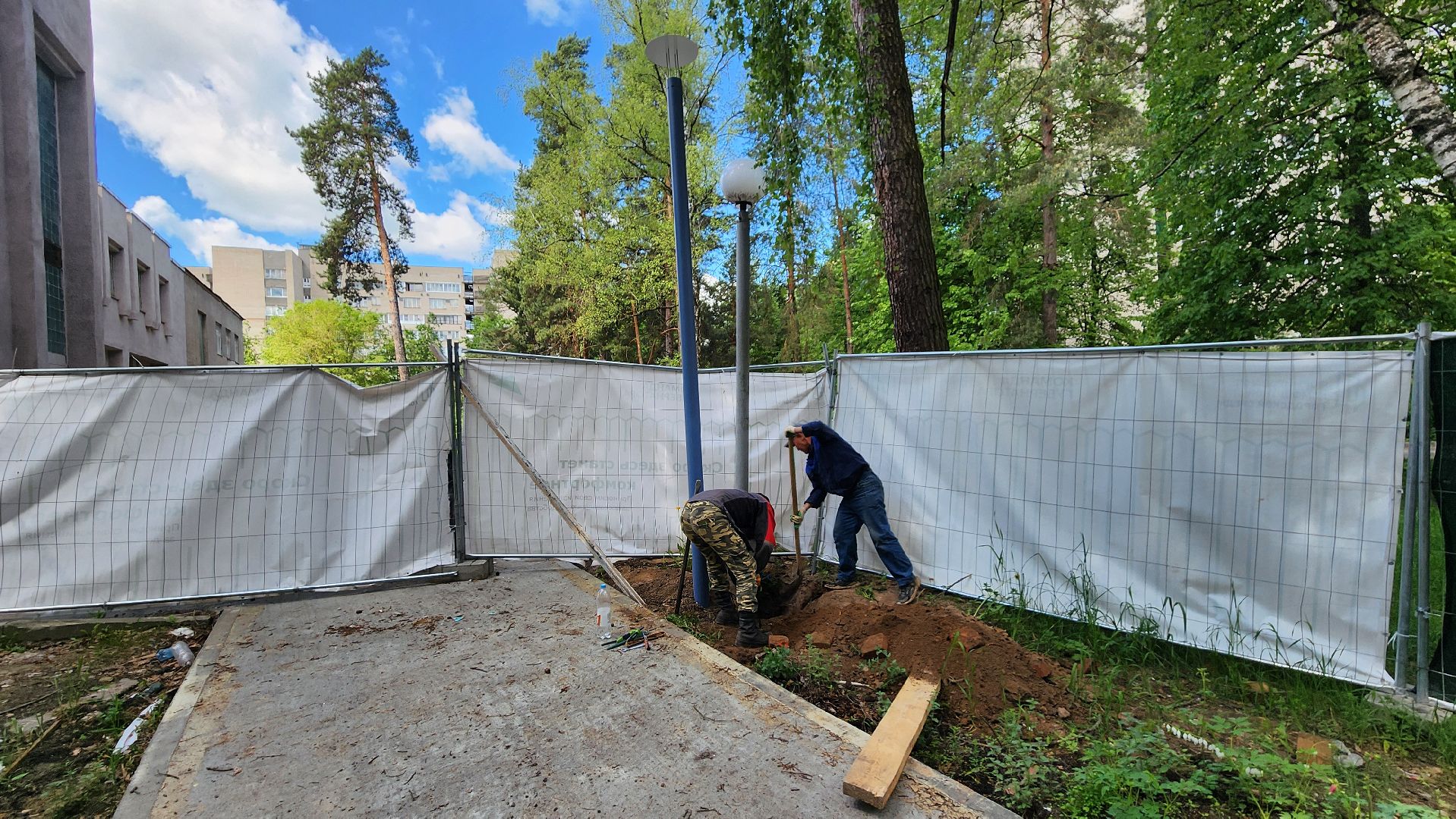 протвино, реконструкция парка сказка, строительство,
