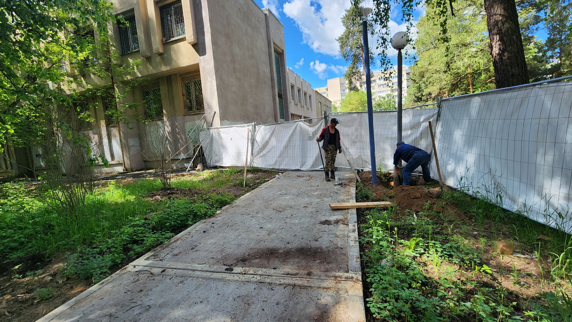 протвино, реконструкция парка сказка, строительство,