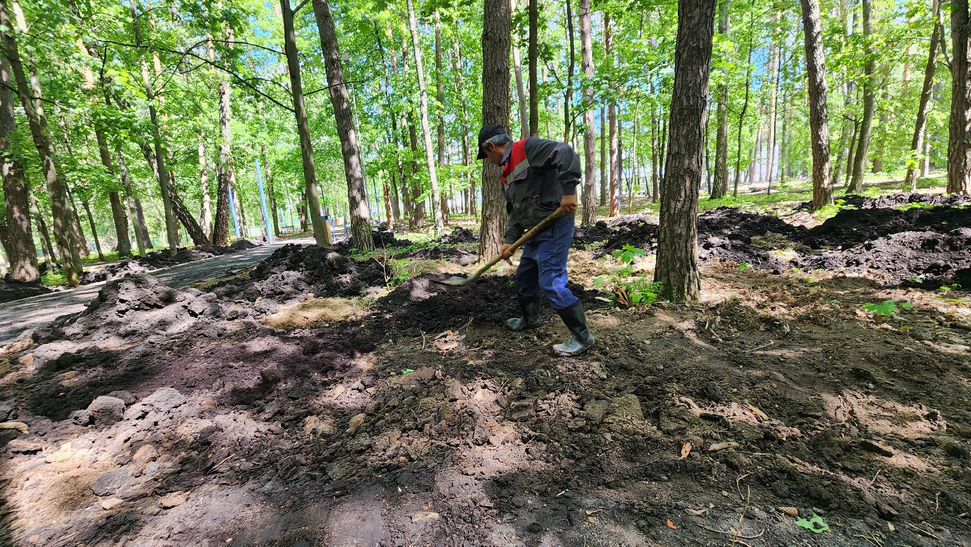 протвино, реконструкция парка сказка, строительство,