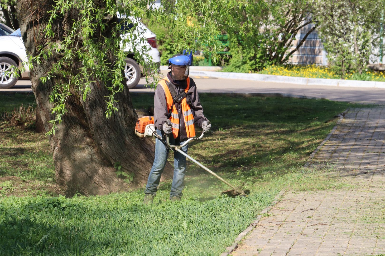 благоустройство, Серебряные Пруды