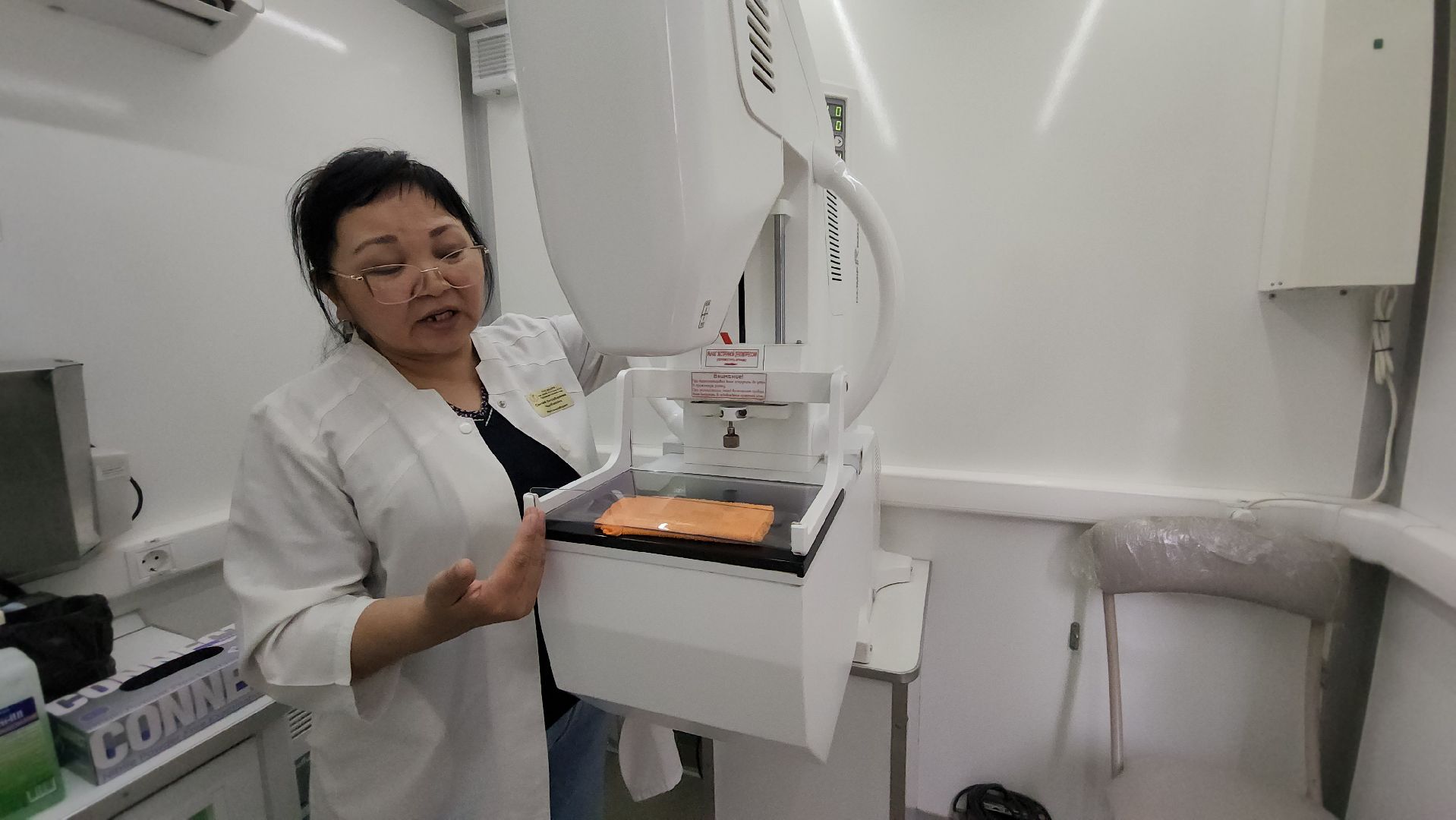 вертикалки, ивантеевка, мобильный медкомплекс, маммограф, маммография, обследования, медицина, поликлиника,