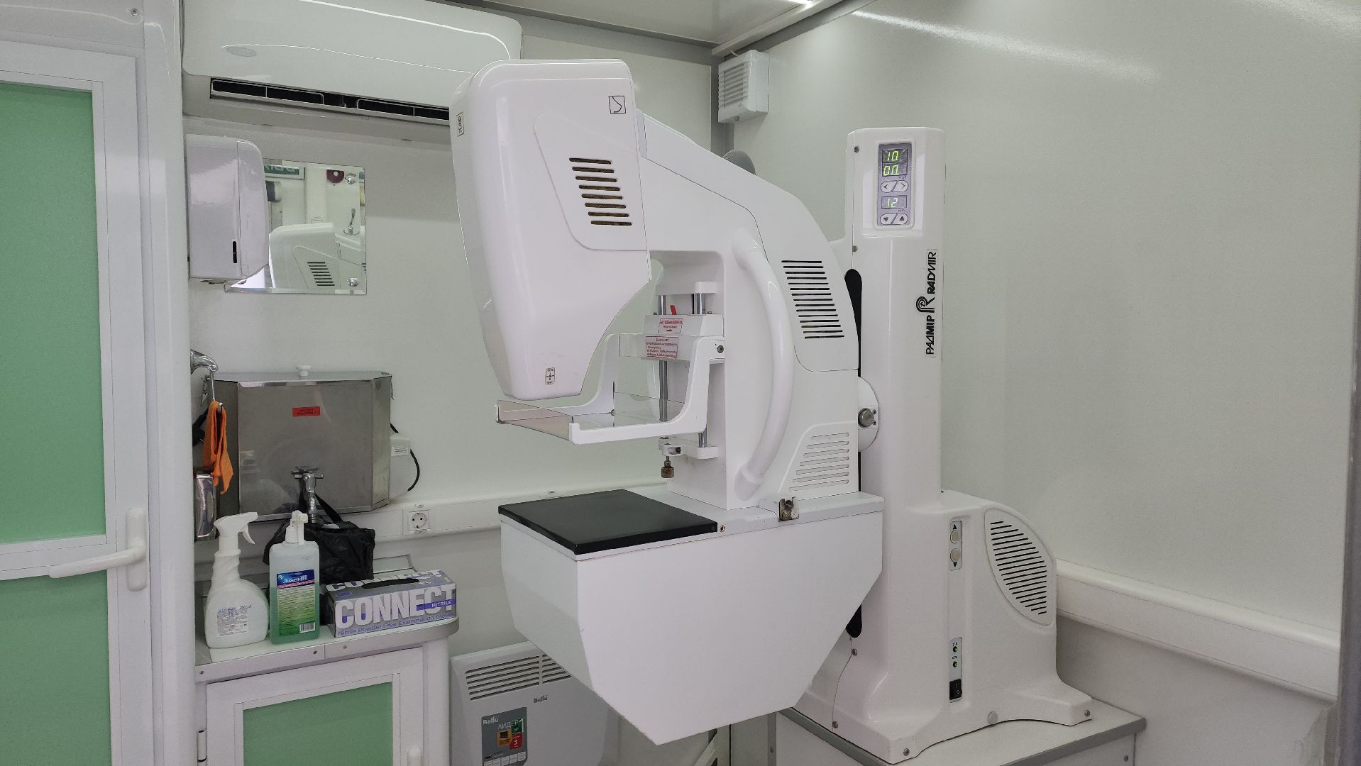 вертикалки, ивантеевка, мобильный медкомплекс, маммограф, маммография, обследования, медицина, поликлиника,