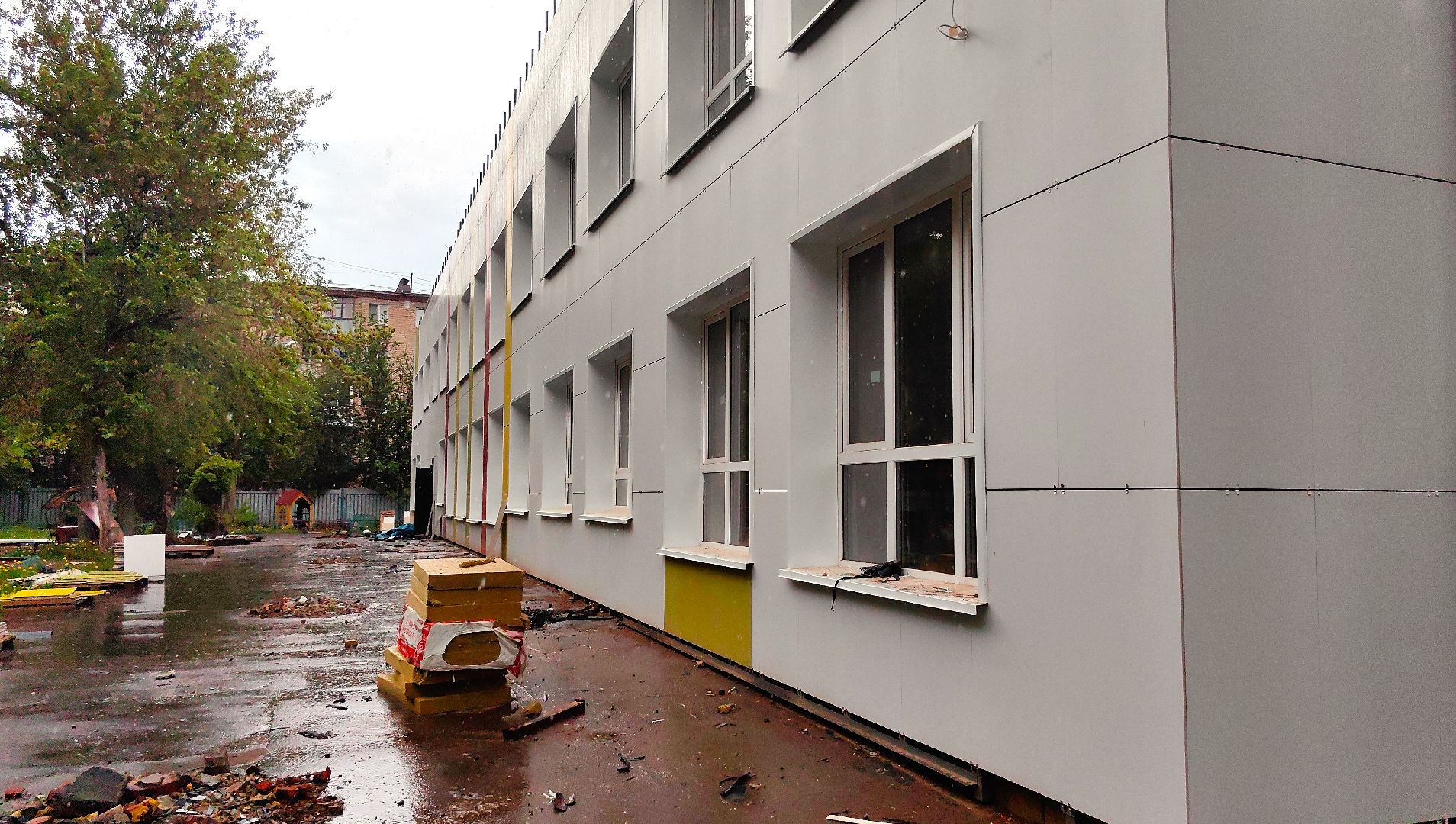 детский сад, капремонт, окна, фасад, демонтаж,