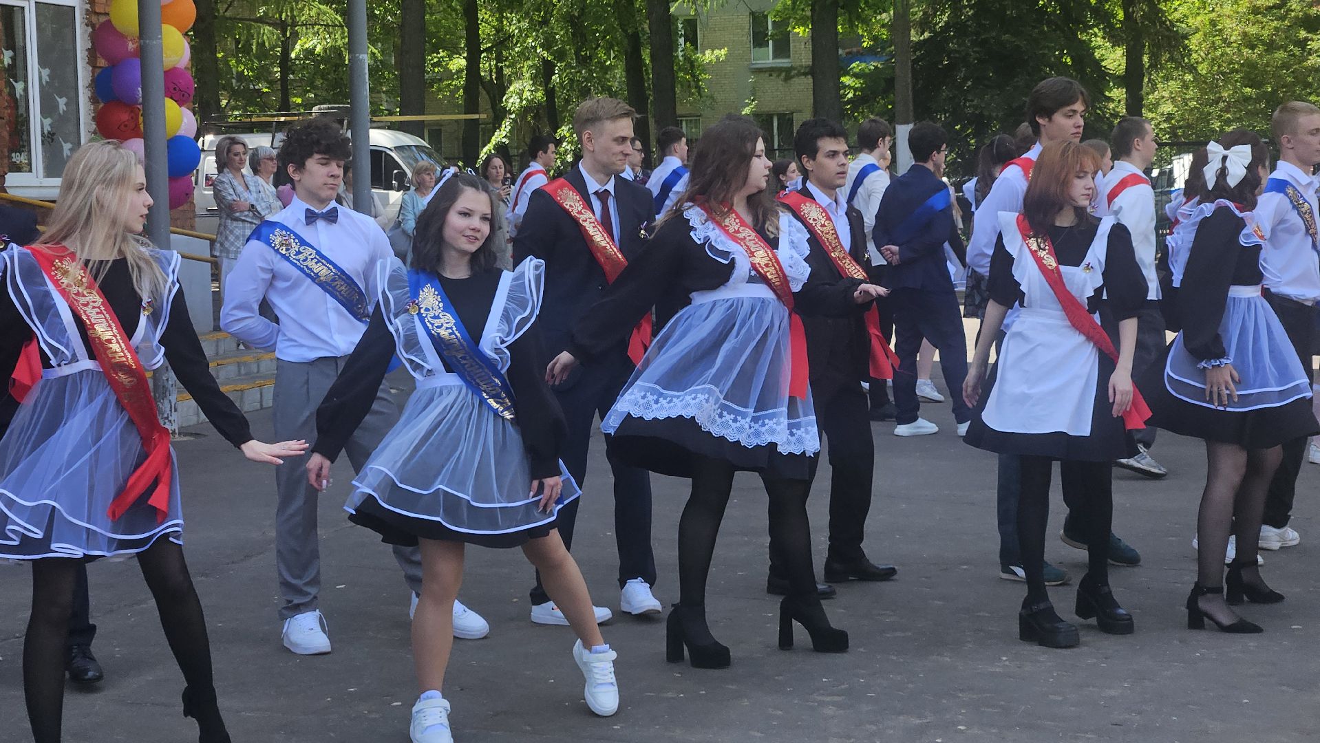 последний звонок,  жуковский , школа,